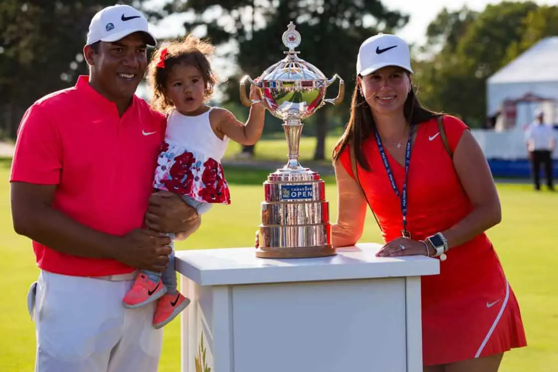 Jhonattan Vegas with his wife Hildegard Struppek