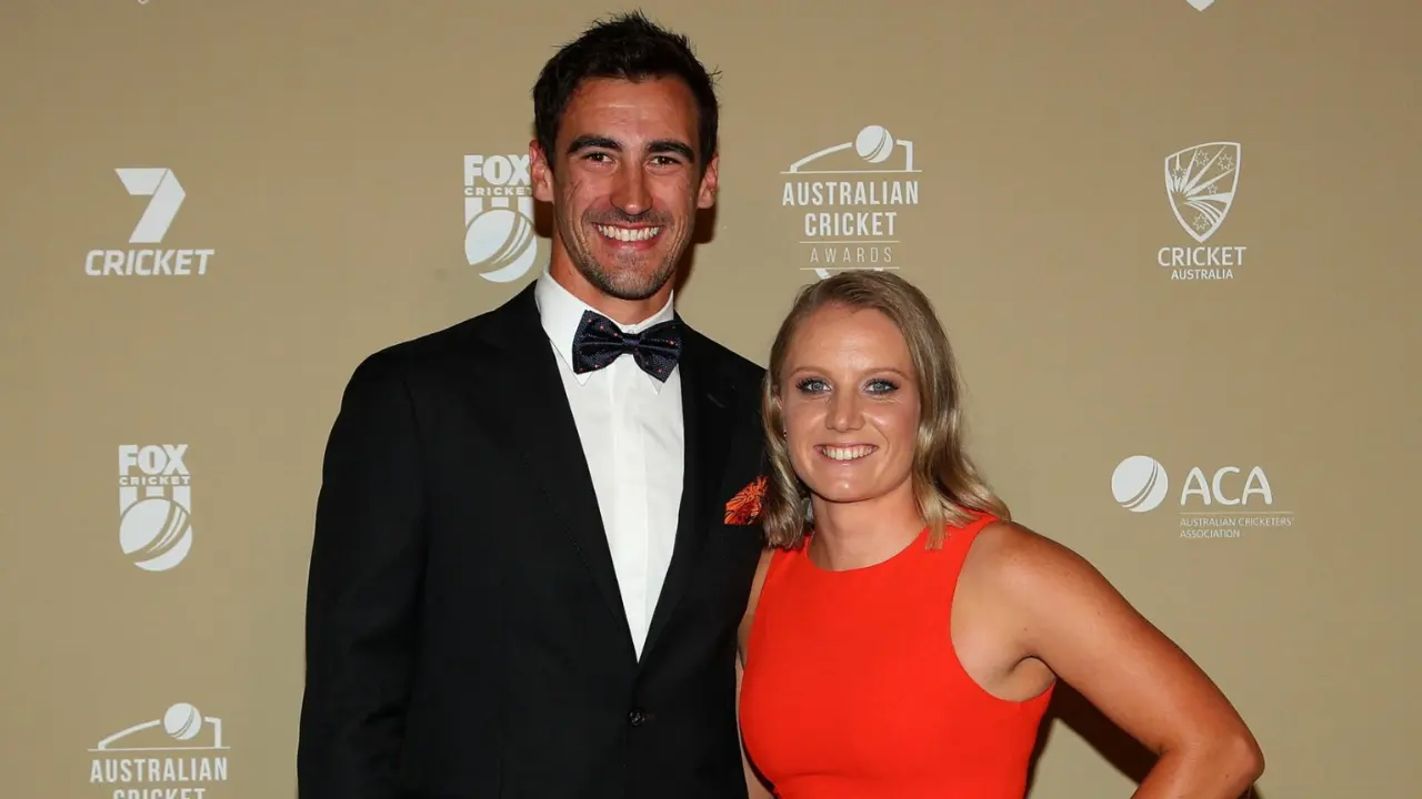 Mitchell Starc is married to Alyssa Healy