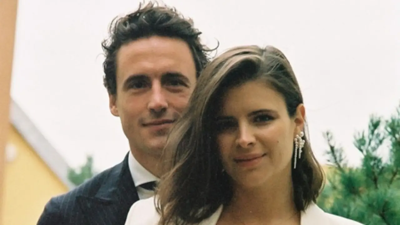Thomas Delaney with wife Michelle Lindemann Jensen