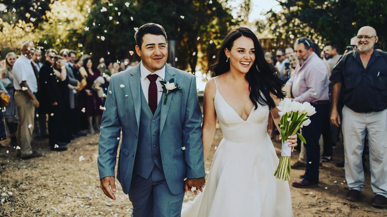 Hennie Du Plessis with his wife Zona