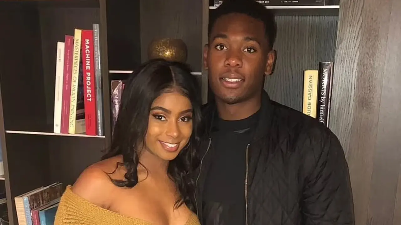 Kamal Miller with Girlfriend Sheridan Street