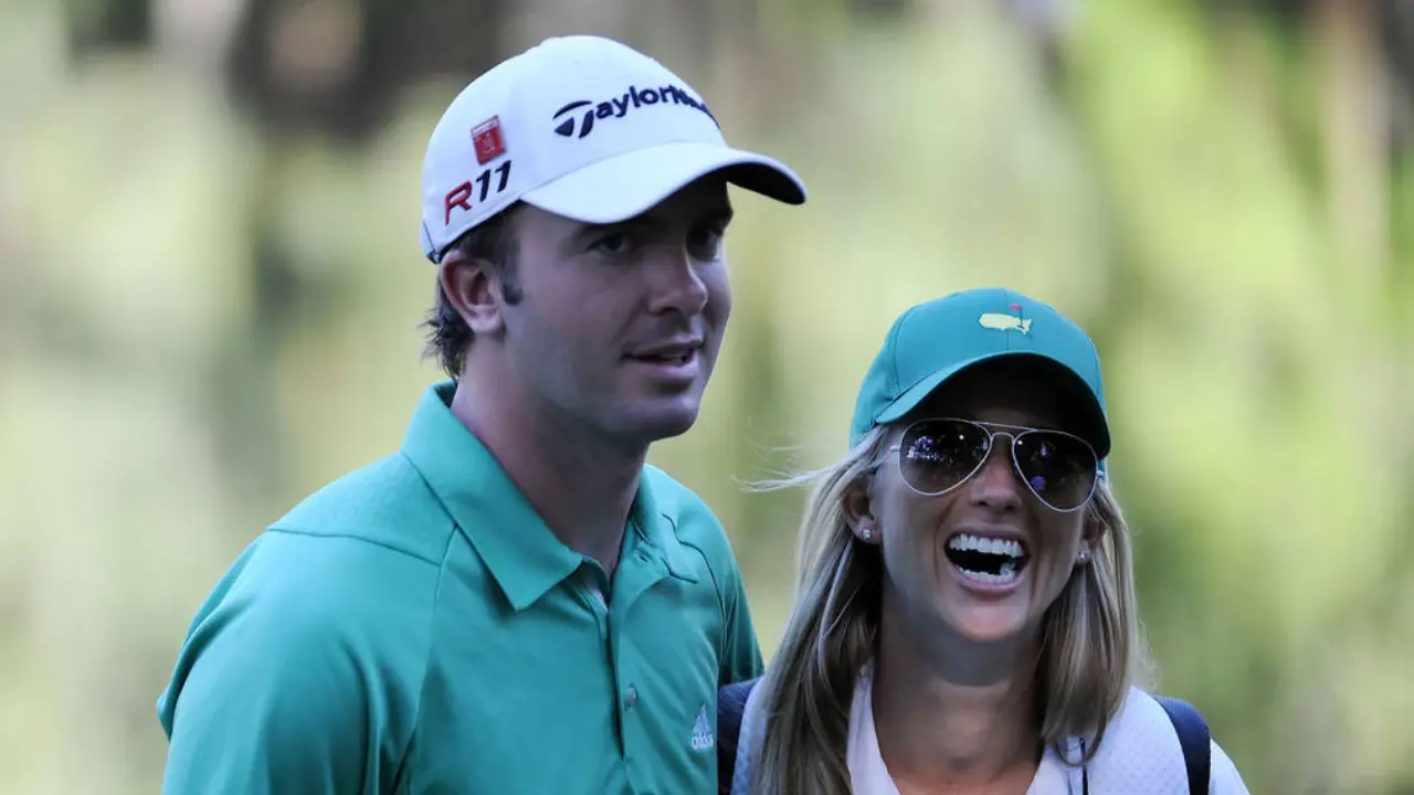 Martin Laird with his wife Meagan Franks