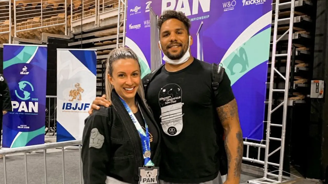 Eryk Anders with his Wife Yasmin Anders
