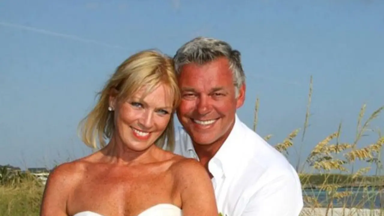 Darren Clarke his wife Alison campbell
