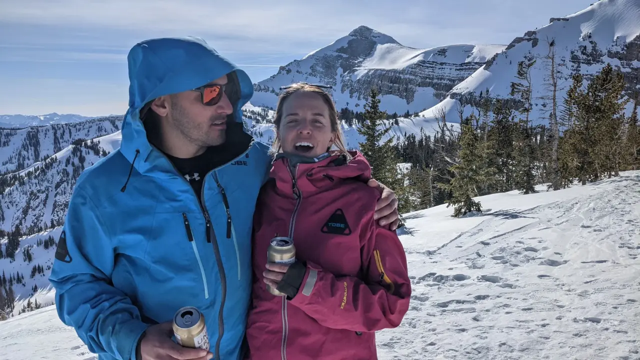 Andrew Beckler his wife Laraine Martin