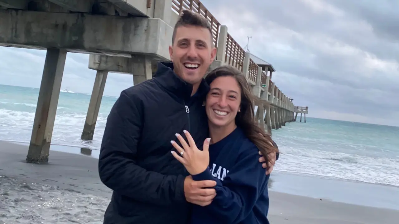 Dylan Newman his wife Carly Newman