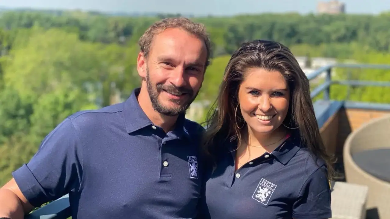 Joost Luiten his wife Melanie-Jane Lancaster