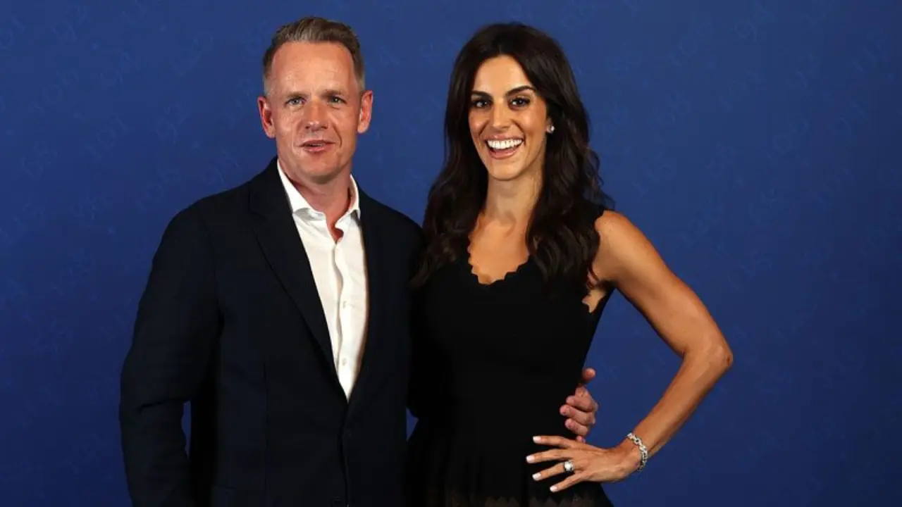 Luke Donald his wife Diane Antonopoulos