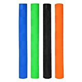SPORTAXIS Cricket Bat Grips - Premium Quality Durable Rubber For Better Shock Absorption-Extra Cushioning For Soft Feel (Pack Of 4) |Ring Chevron Cricket Bat Grips|