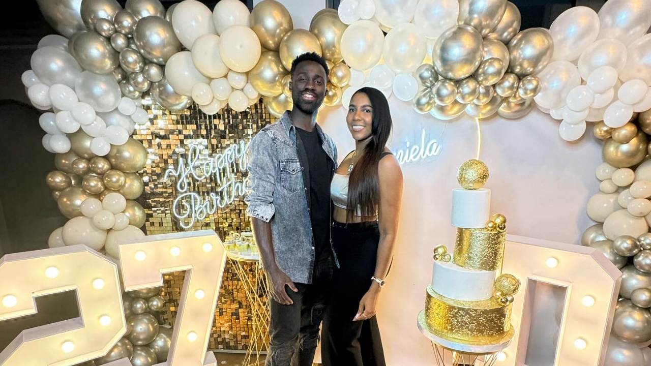 Davinson Sanchez wife Daniela Reina