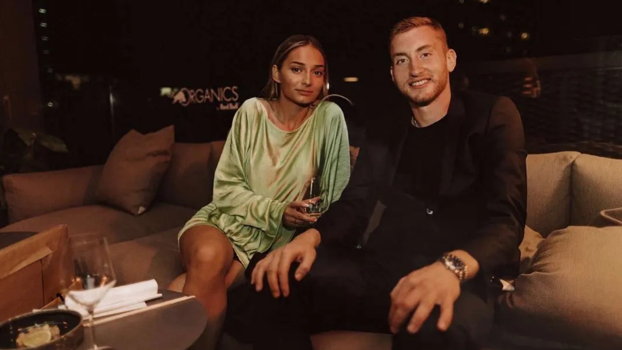 Dejan Kulusevski and Eldina Vanessa Ahmic
