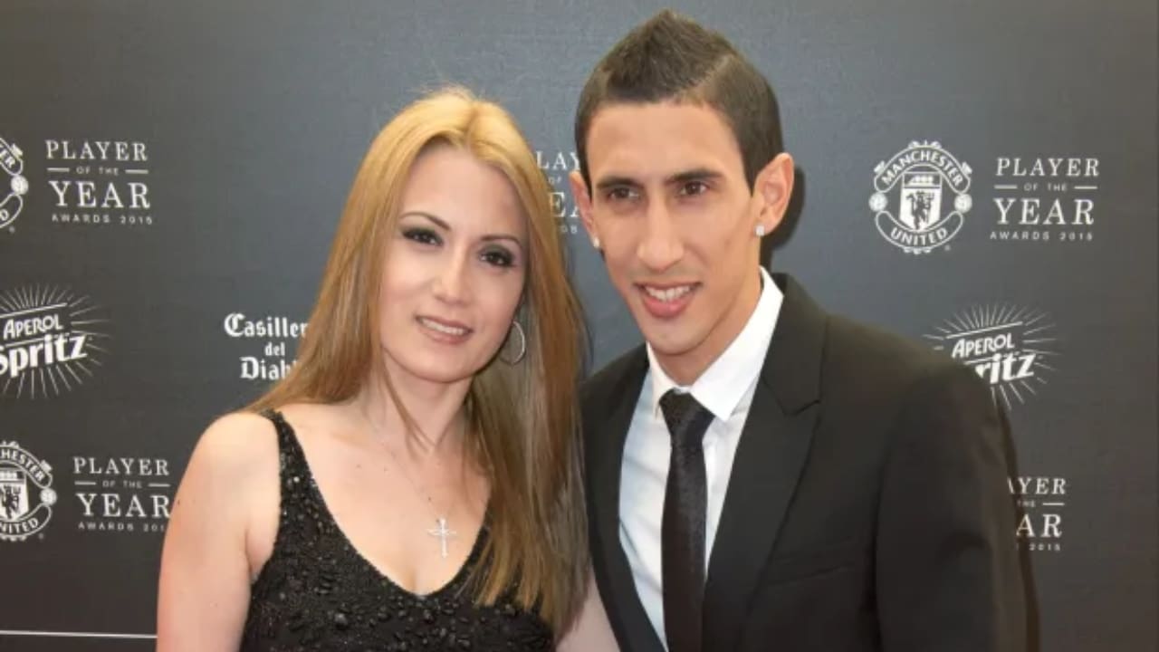Di Maria's gorgeous wife is Jorgelina Cardoso