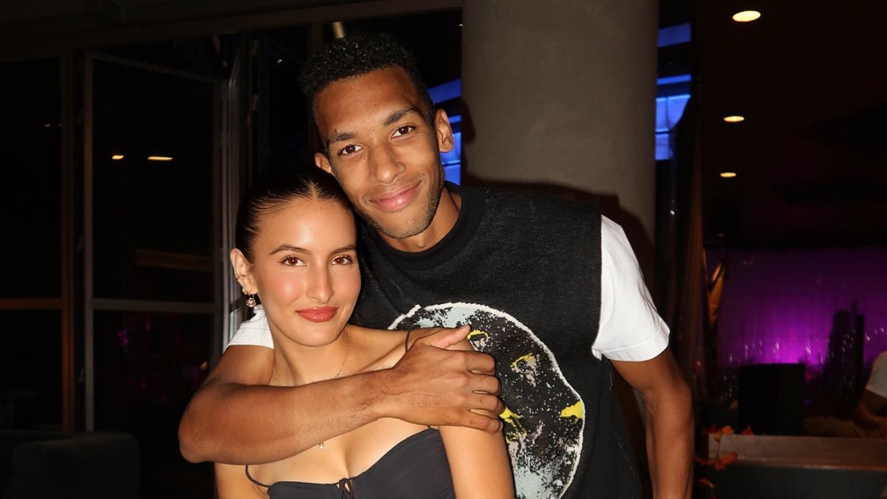 Felix Auger Aliassime girlfriend Nina Ghaibi