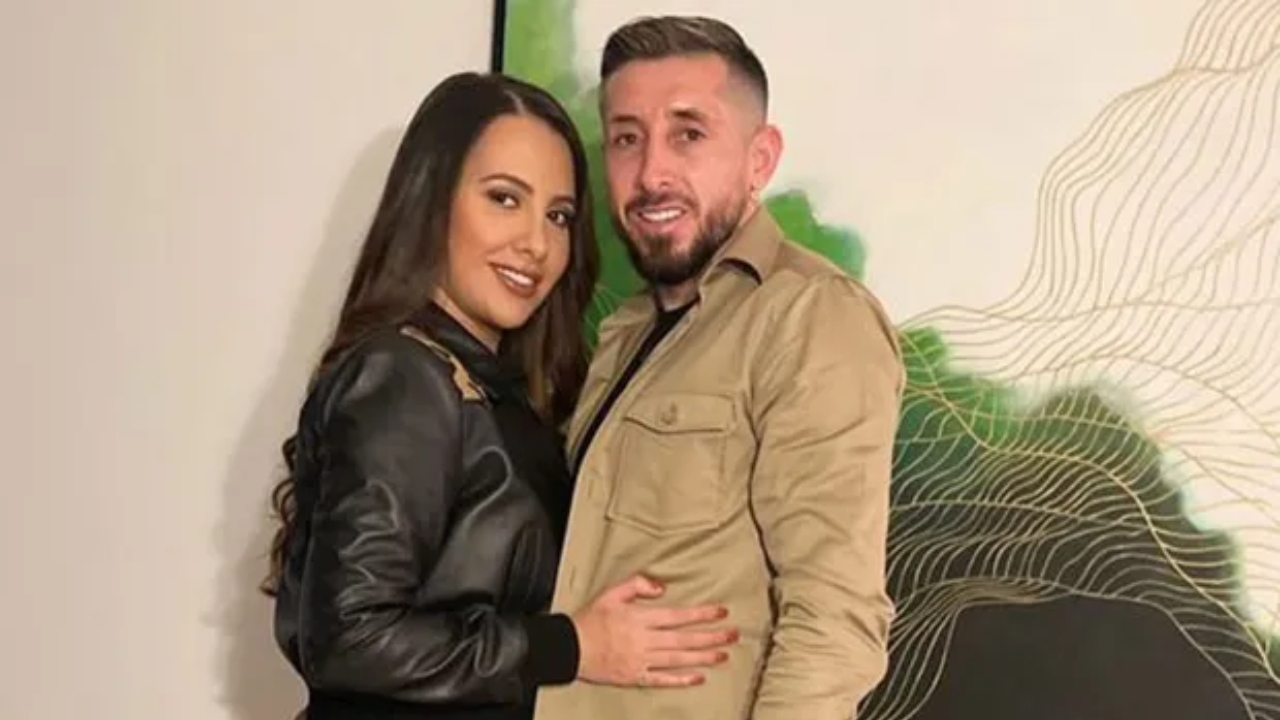 Hector Herrera's wife, Shantal Mato