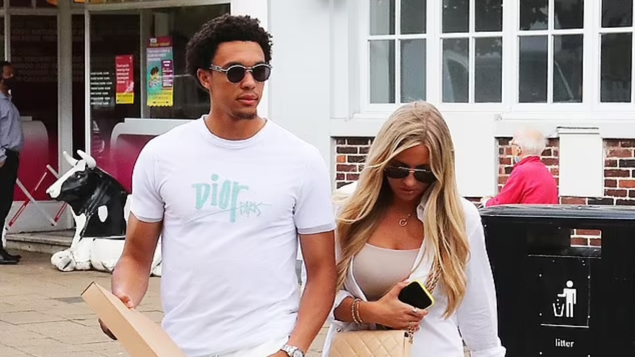 Injured England star Trent Alexander-Arnold and his girlfriend grab lunch in Cheshire Daily Mail Online