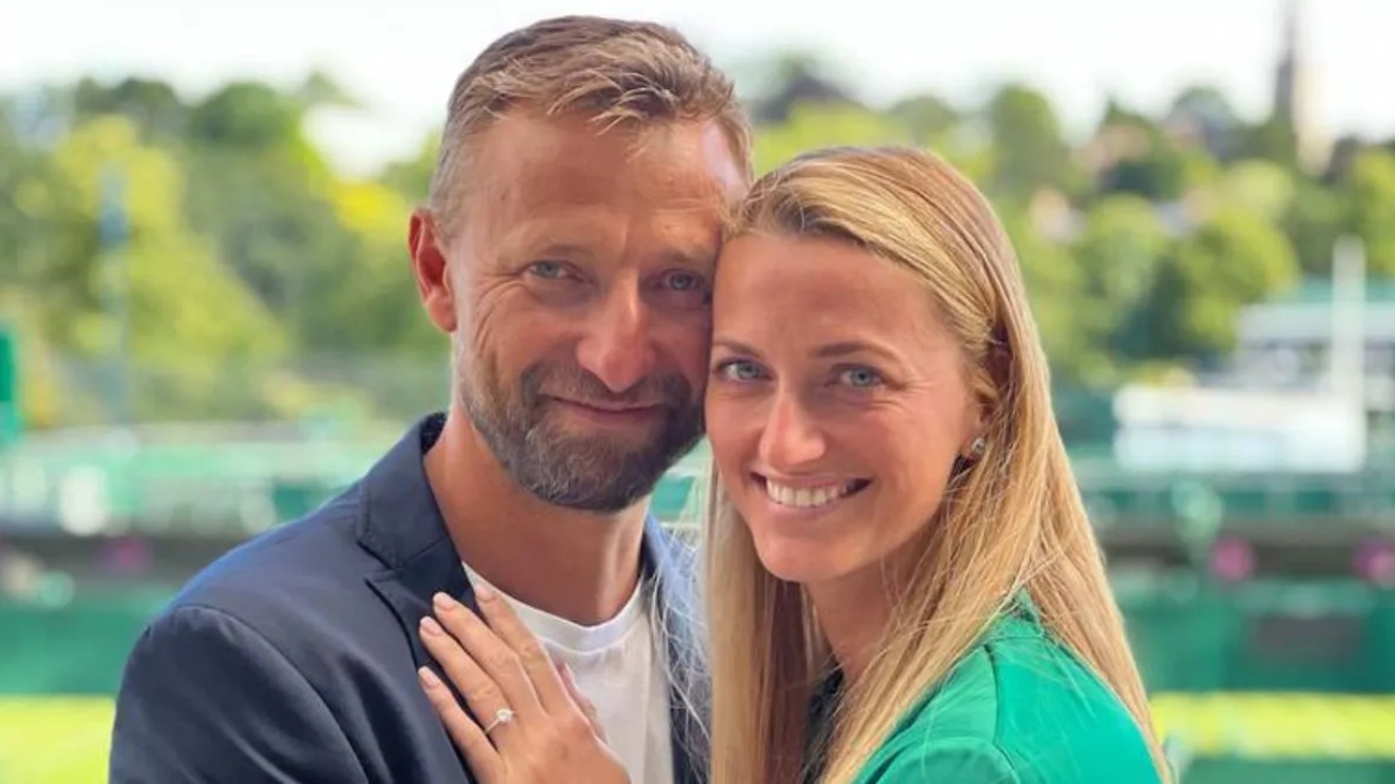Kvitova recently engaged her coach Jiri Vanek