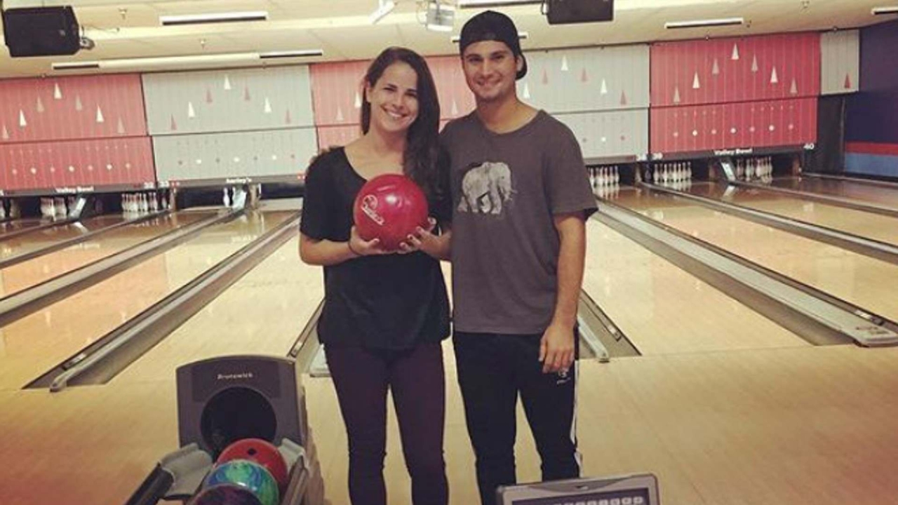 Marcos Giron girlfriend is Rebecca Dehnel