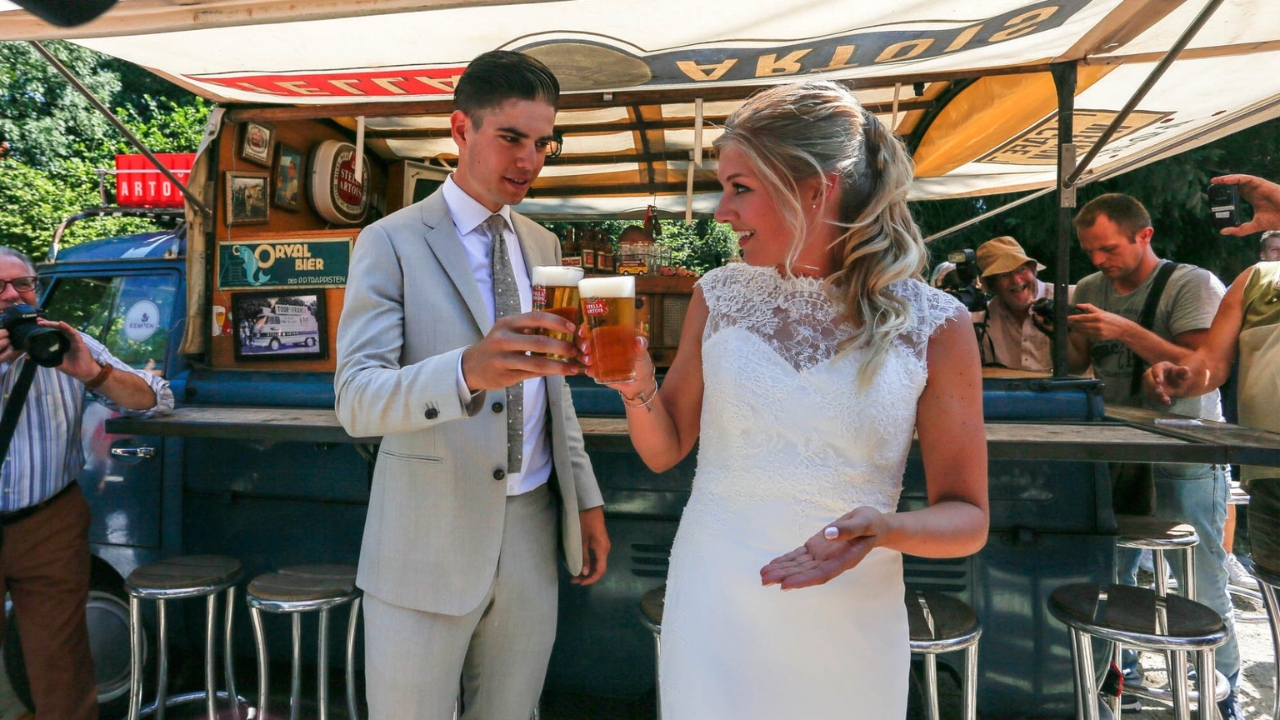 Wout Van Aert married Sarah de Bie