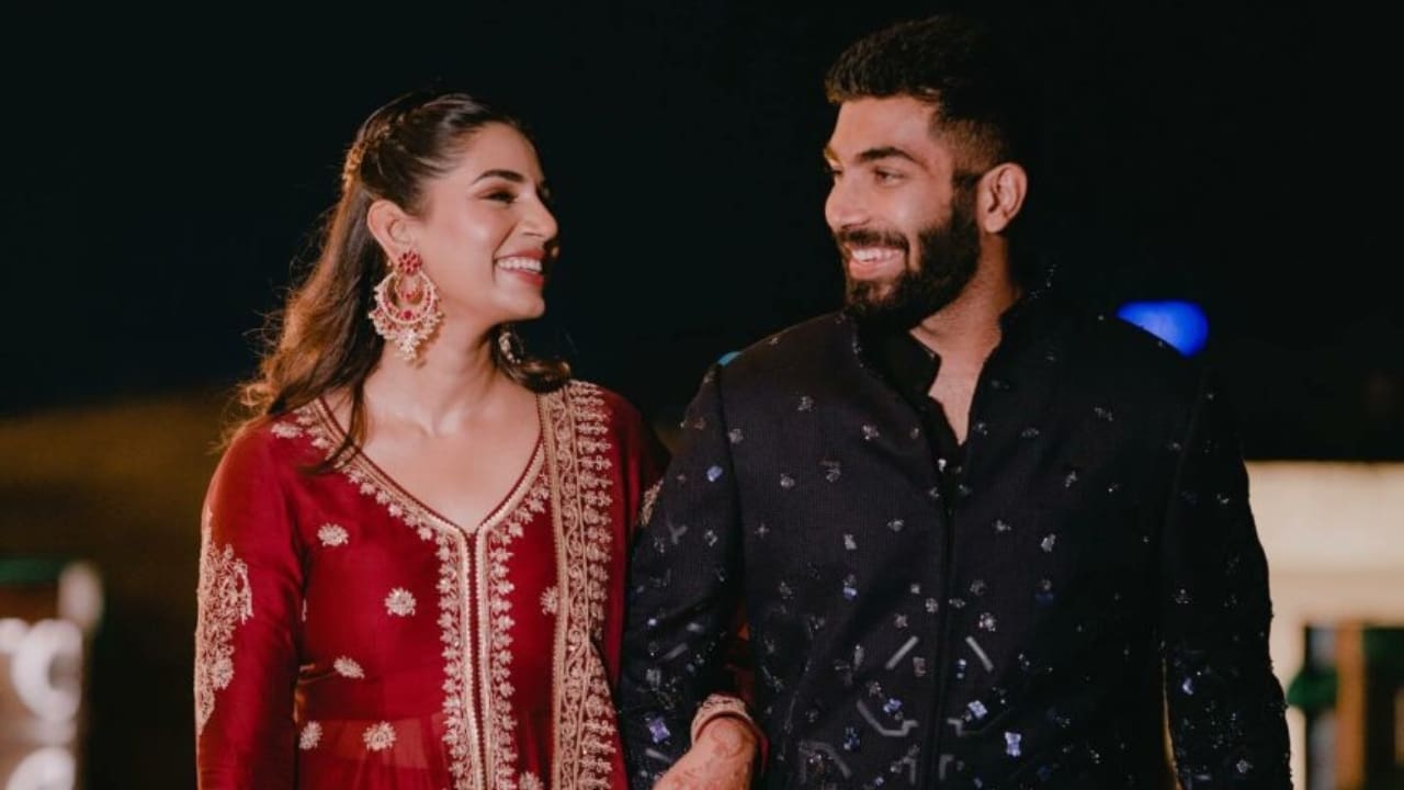 Jasprit Bumrah wife is Sanjana