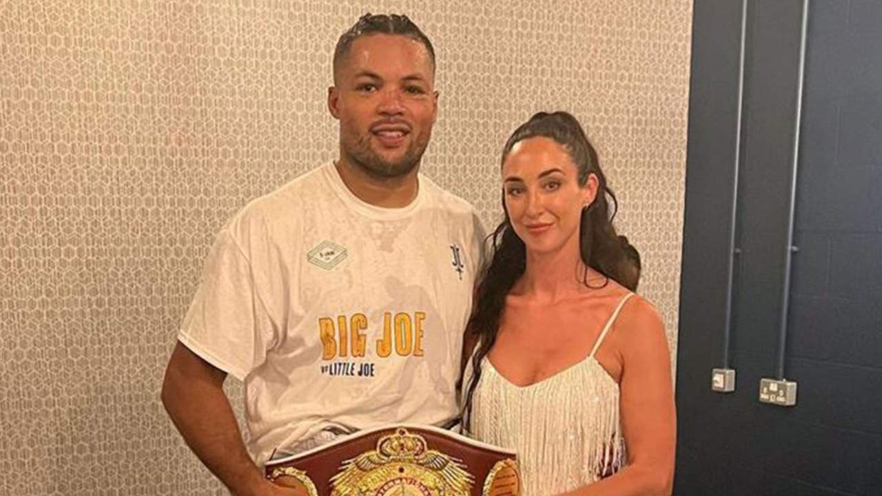 Joe Joyce is in a relationship with Nadine Davison