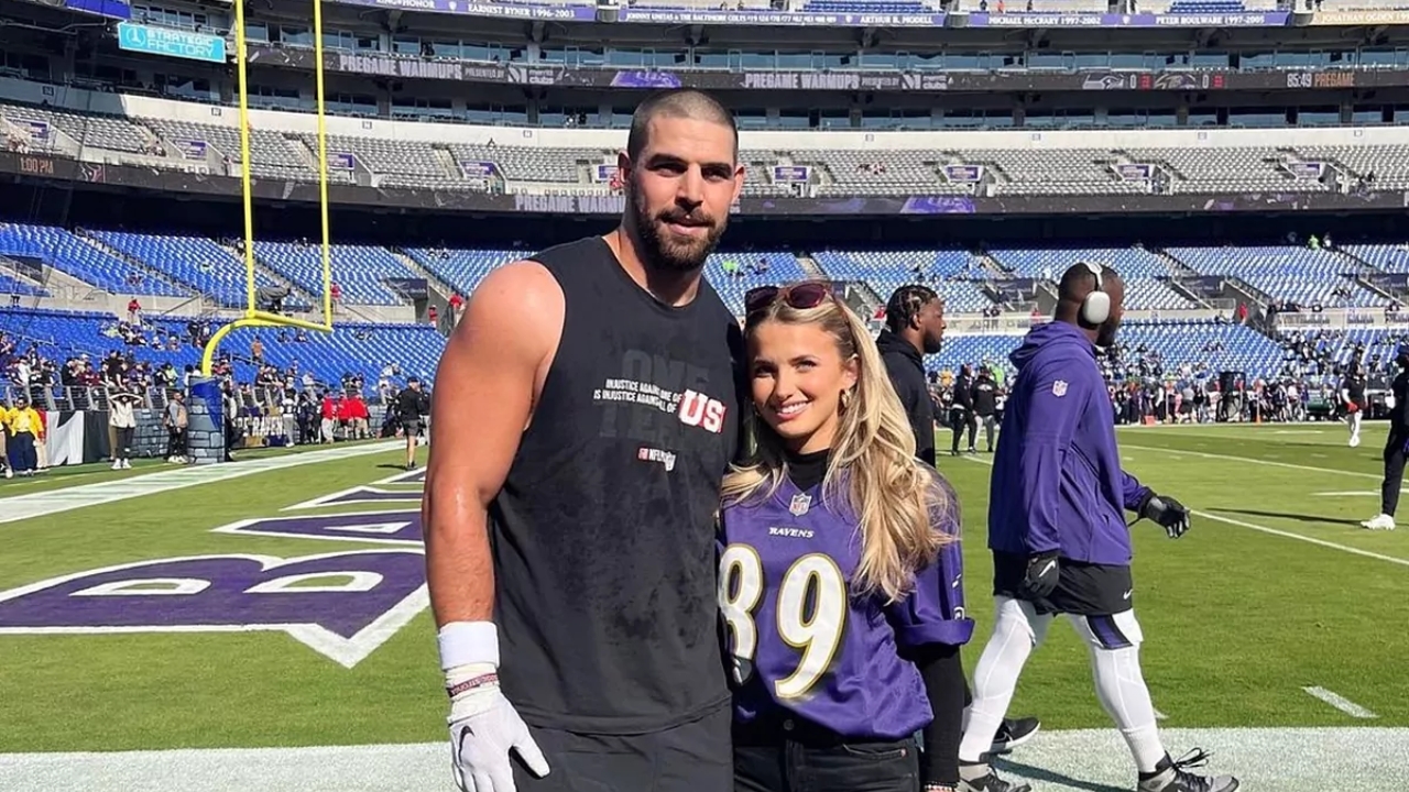 Mark Andrews girlfriend is Baltimore Ravens