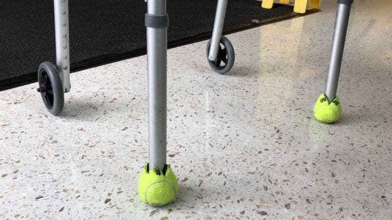 Why Do They Put Tennis Balls on Walkers