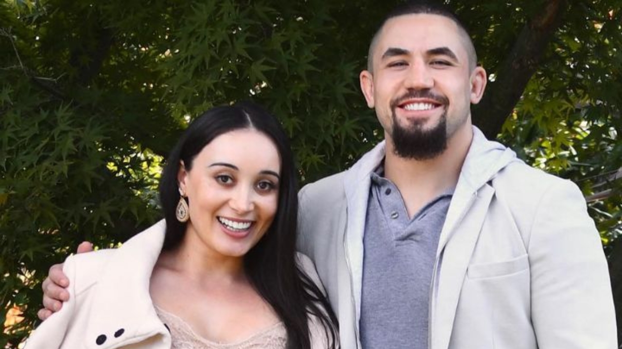 Robert Whittaker with his wife Sofia Whittaker