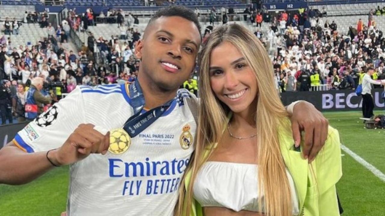 Rodrygo is dating Luana Atik Lopes