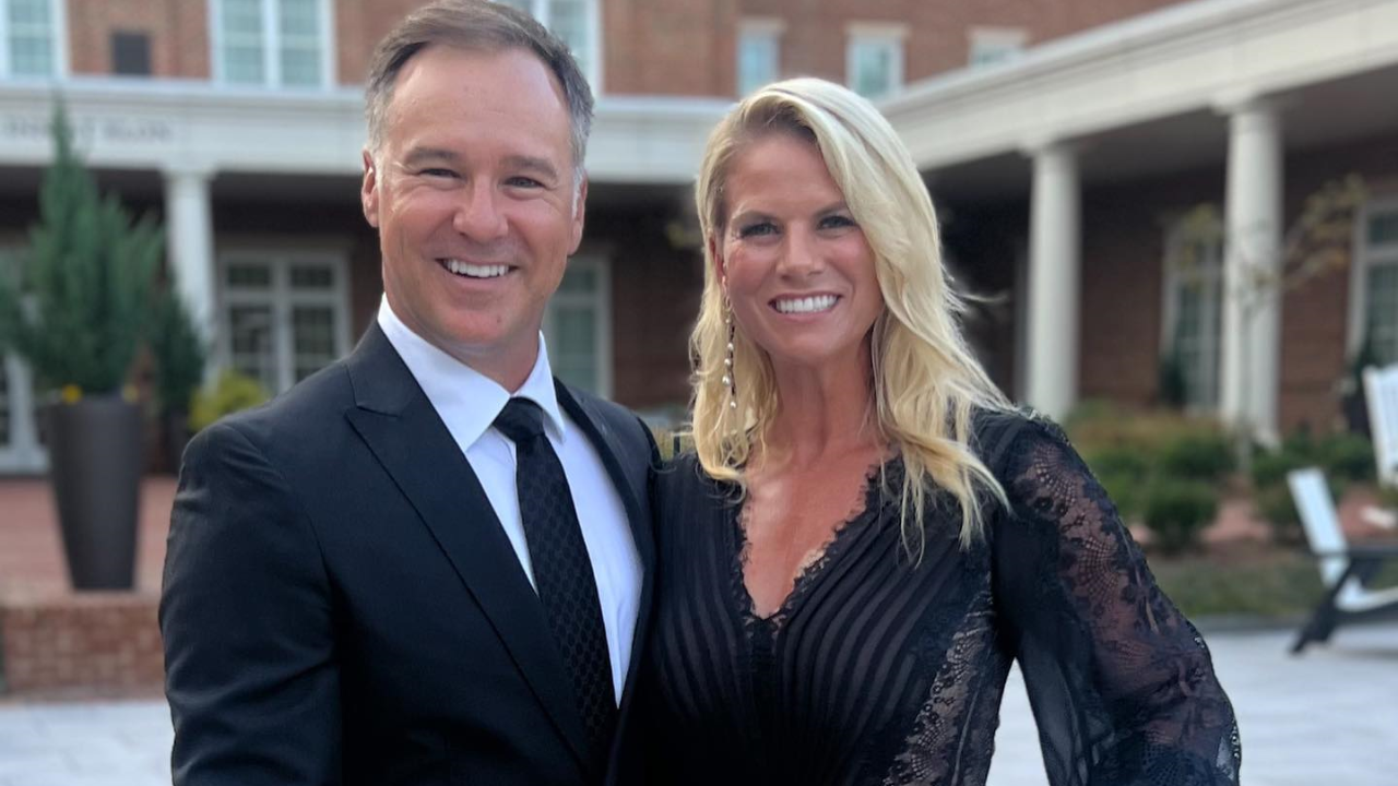 Trevor Immelman with his wife Carminita Immelman