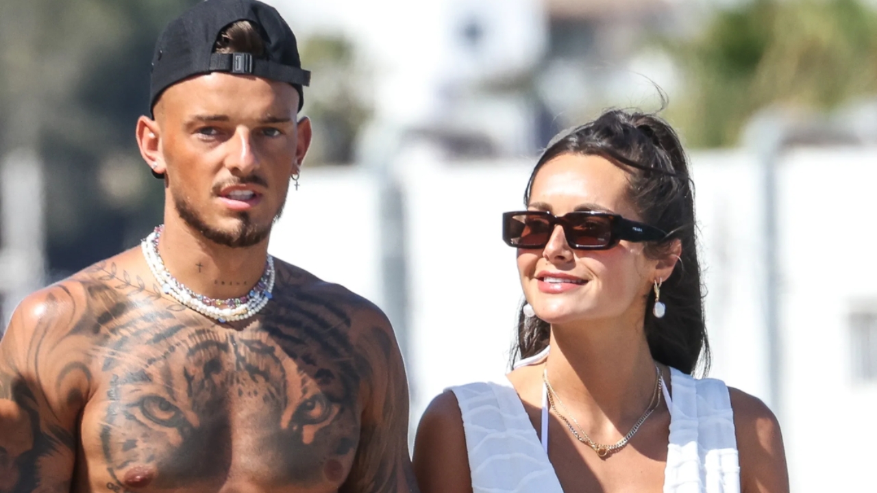 Ben White with his wife Milly Adams