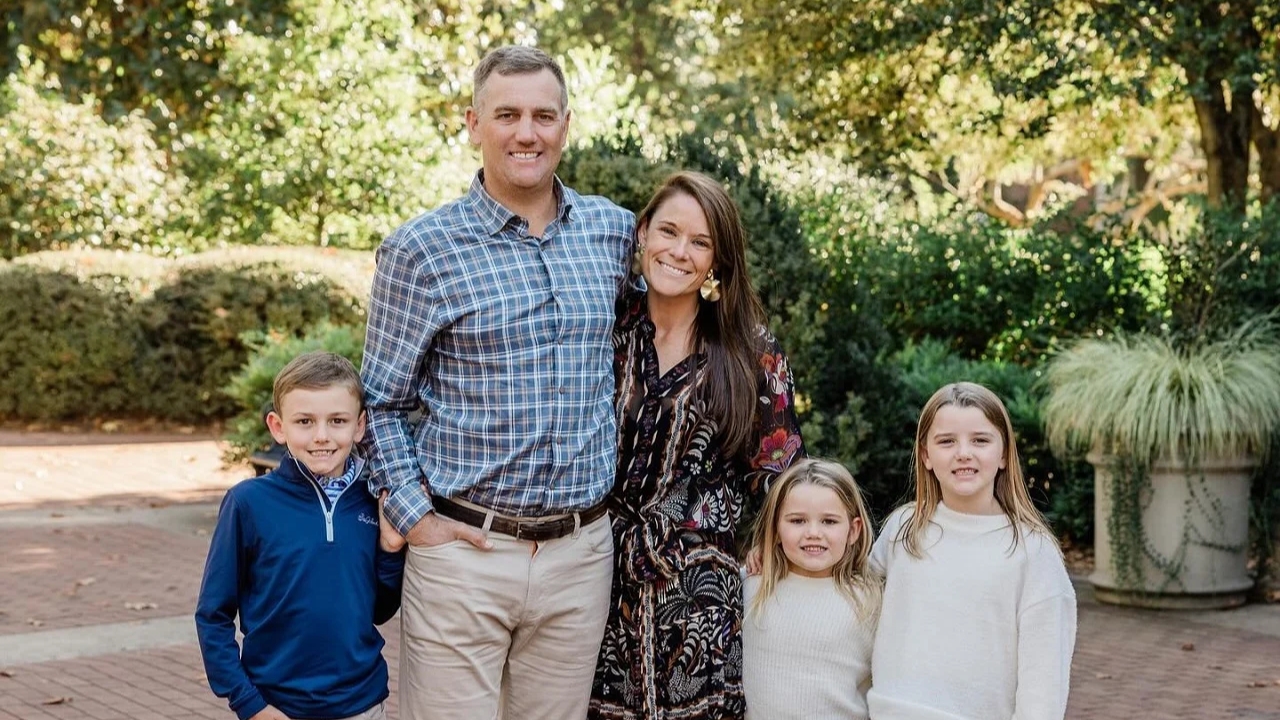 Brandon Todd with his wife Rachel Todd