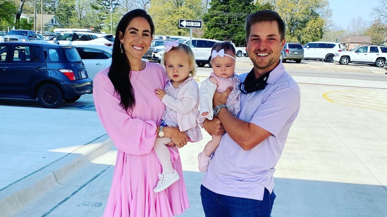 Austin Cook with his wife Crys Cook