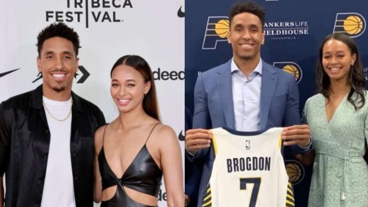 Malcolm Brogdon's wife Victoria Janowski