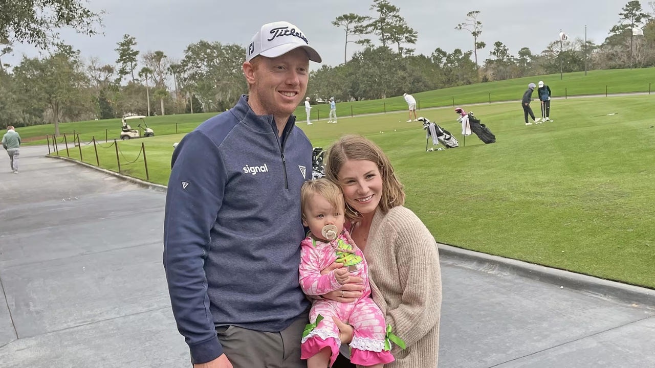 Hayden Springer with his wife Emma Springer