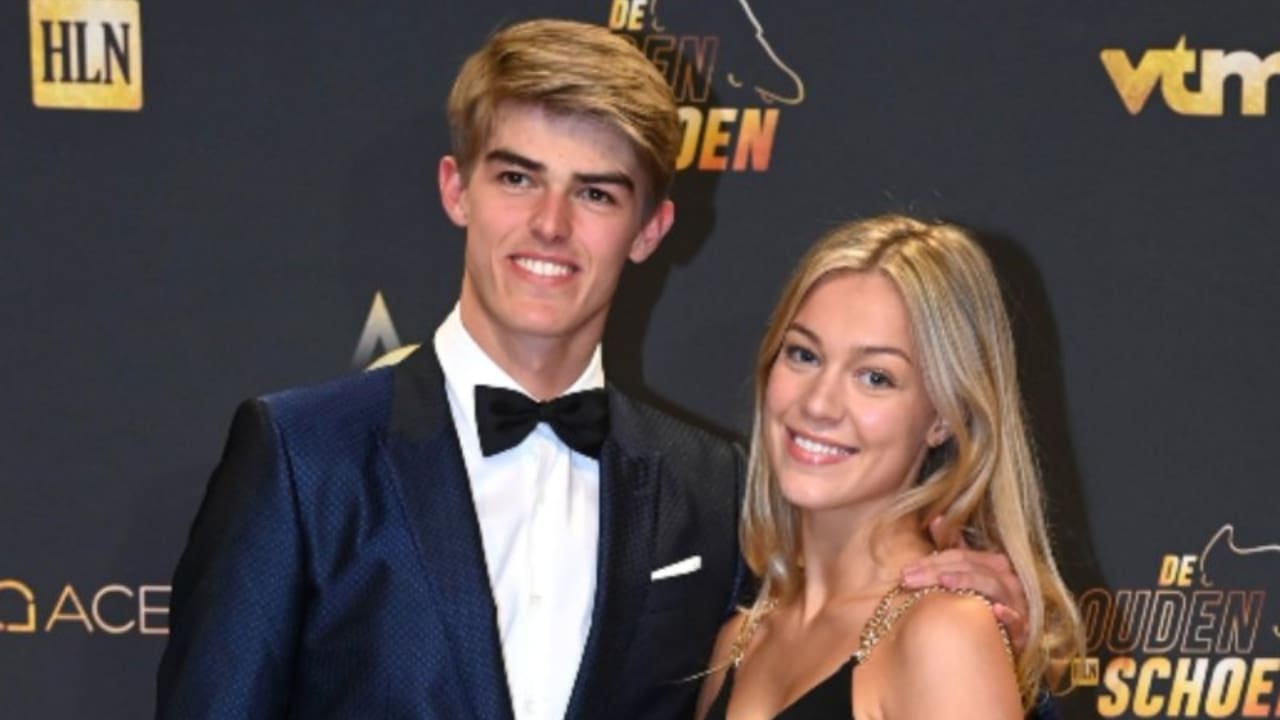 Charles De Ketelaere girlfriend is Jozefien Van de Velde