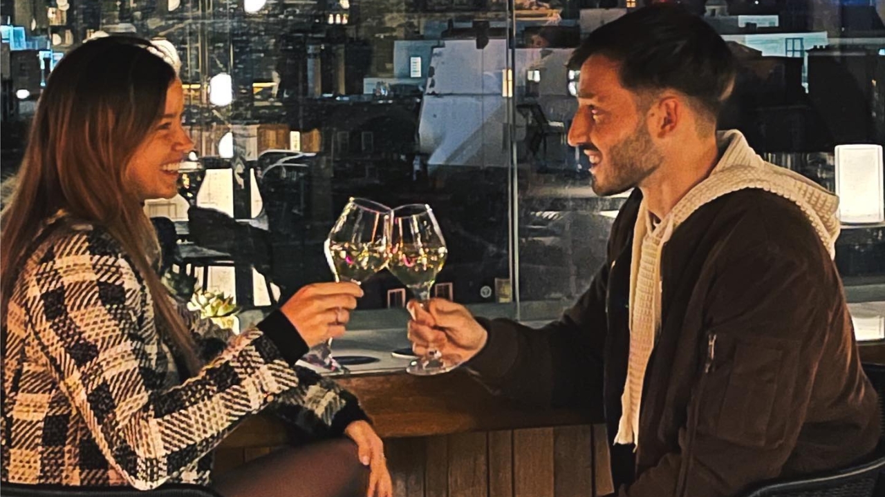 Matias Vina wife Florencia Velasco