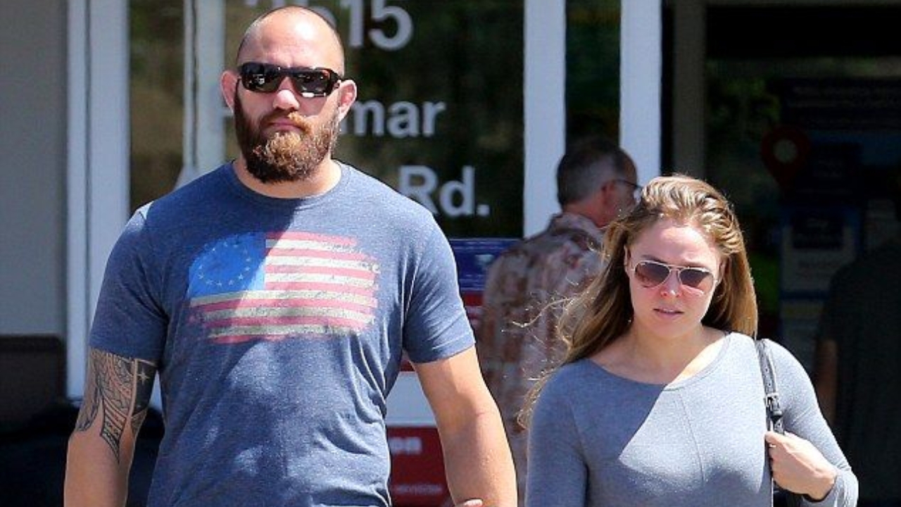 Ronda Rousey with Travis Browne