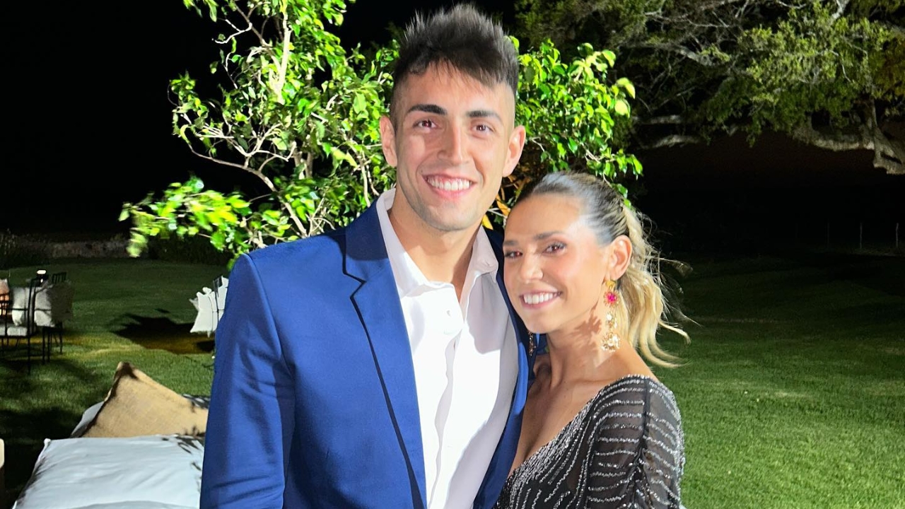 Santiago Mele girlfriend Manuela