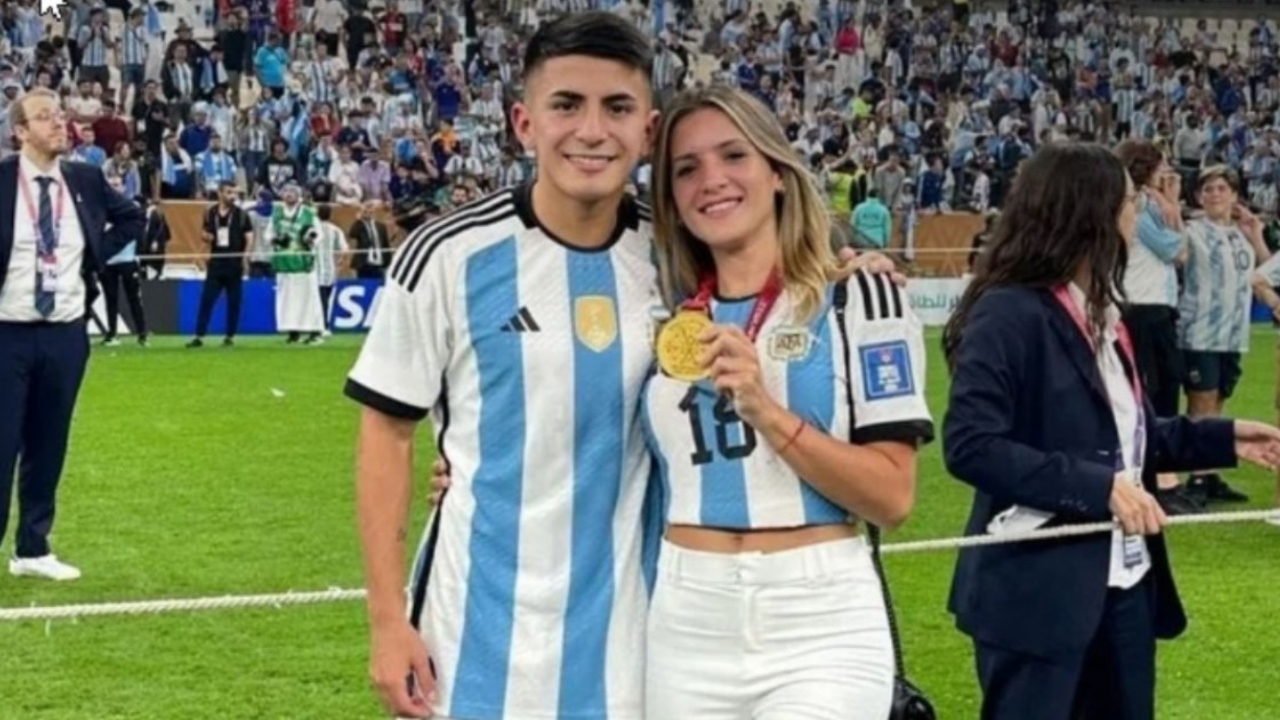 Thiago Almada girlfriend Alanis Poza