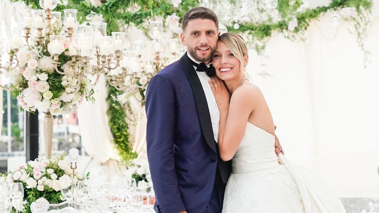 Domenico Berardi wife Francesca Fantuzzi