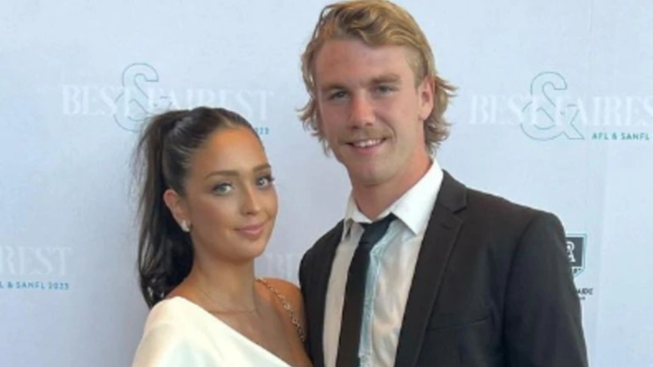 Josh Rachele with girlfriend Cartia Condo