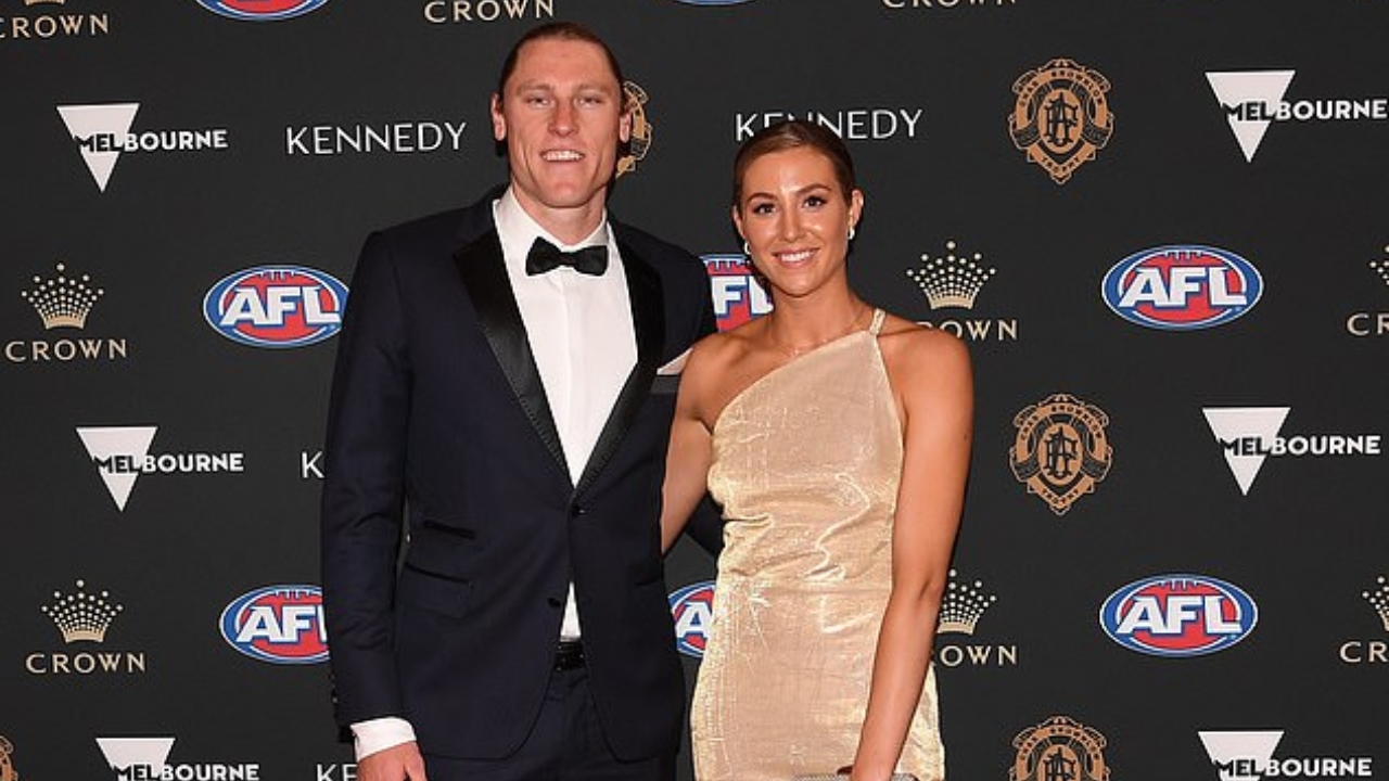 Mark Blicavs girlfriend Georgia Minear
