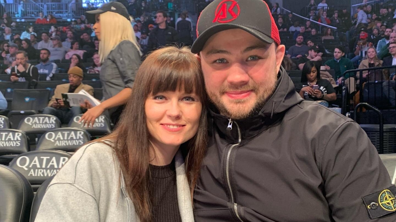 Adam Kownacki with his wife Justyna Kownacki