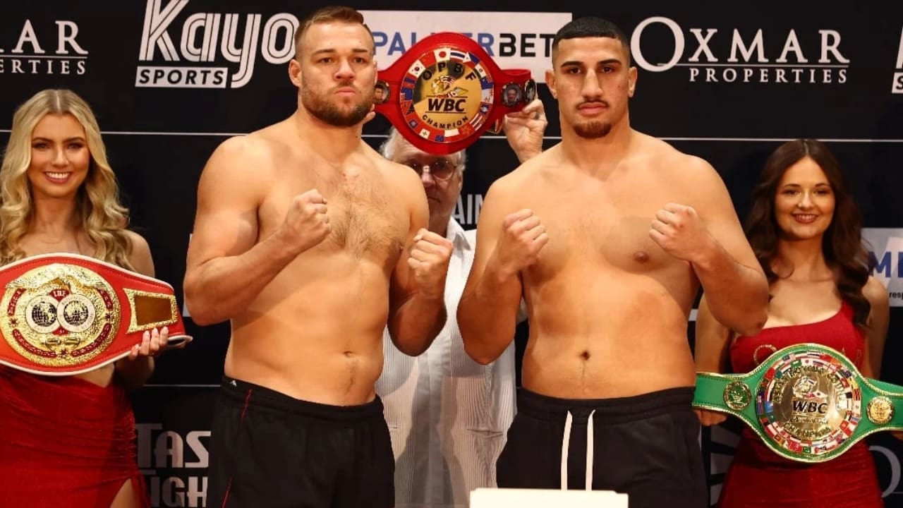 Joseph Goodall vs. Justis Huni