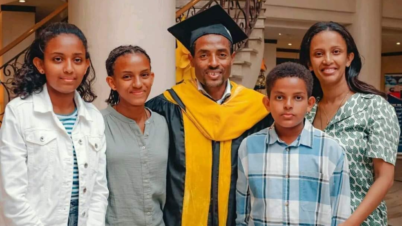 Kenenisa Bekele is married to Danawit Gebregziabher