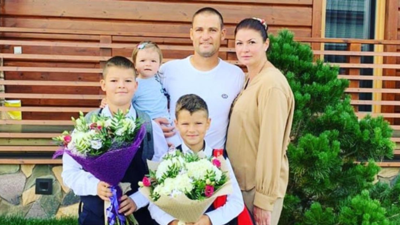 Mikhail Youzhny with his wife Yulia