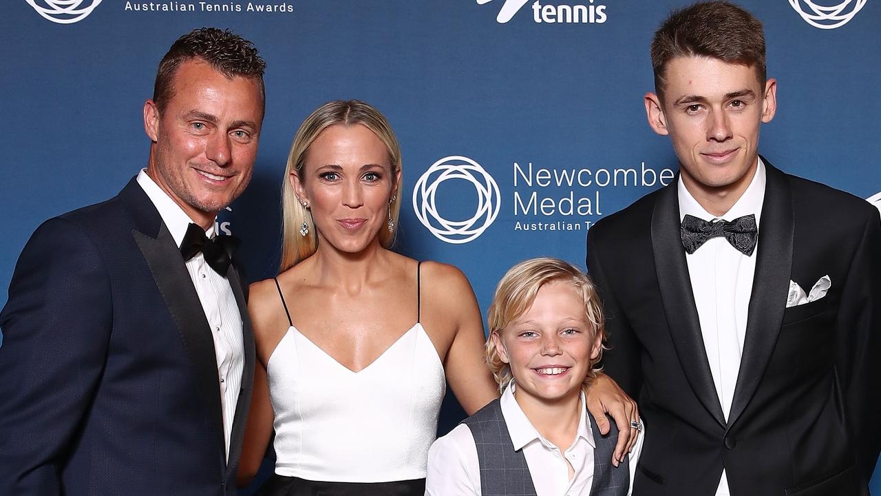 Lleyton Hewit is married to Bec Cartwright