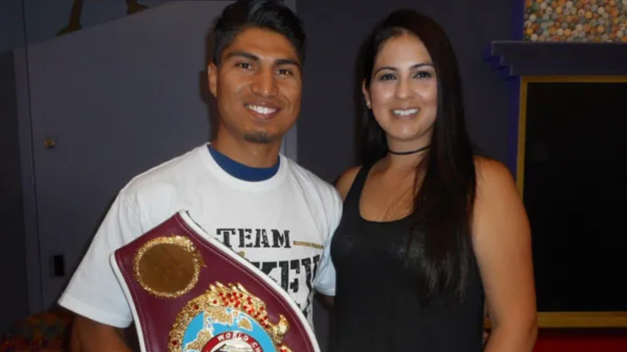 Mikey Garcia with his wife Fatima Garcia