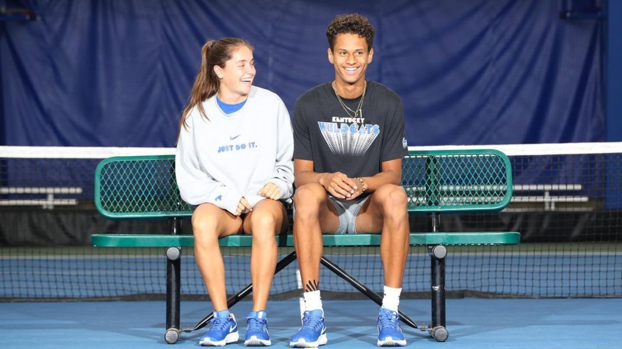 Gabriel Diallo is currently in a relationship with Fiona Arrese Mata