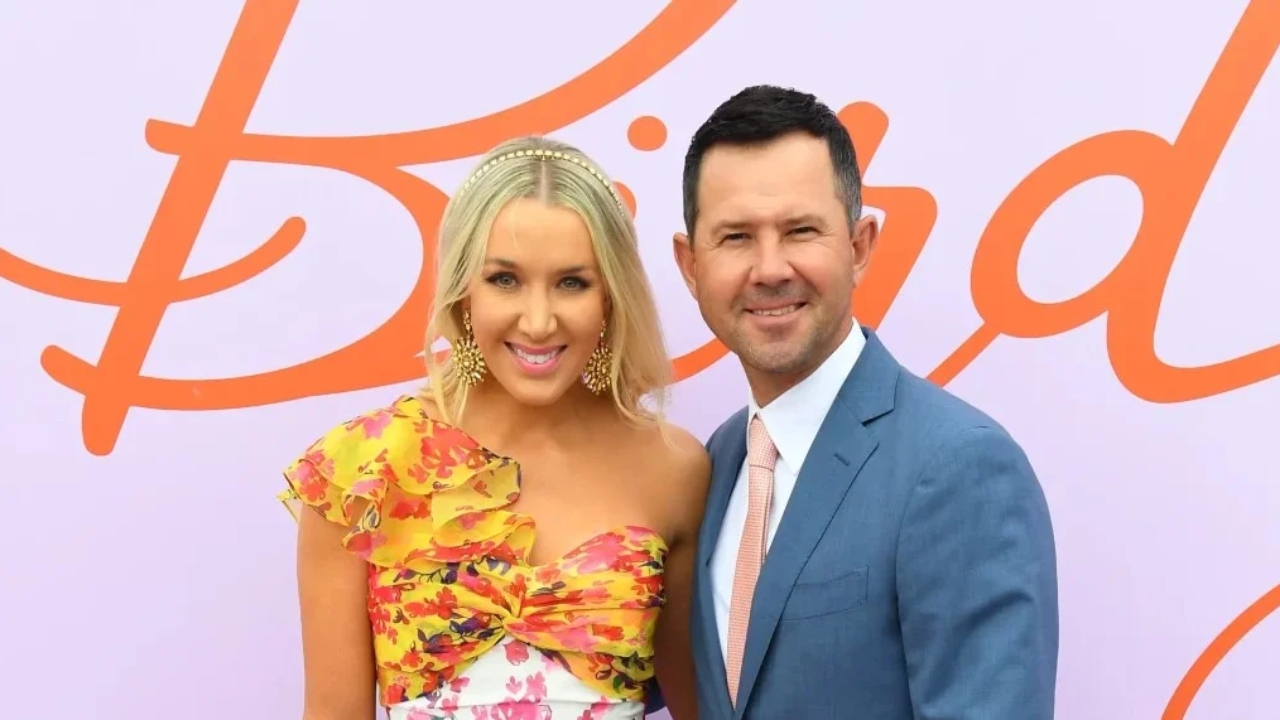 Ricky Ponting with his wife Rianna Jennifer Cantor